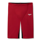 Speedo Boys Fastskin Junior Endurance+ Max High Waisted Jammer - Black/Red