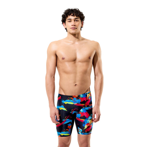 Speedo Boys Fastskin Junior Endurance+ Max High Waisted Jammer - Shock/Black Ml
