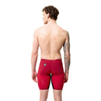 Speedo Fastskin LZR Pure Valor 2.0 Mens Jammers - Regal Red/Black-Jammers-Speedo-SwimPath