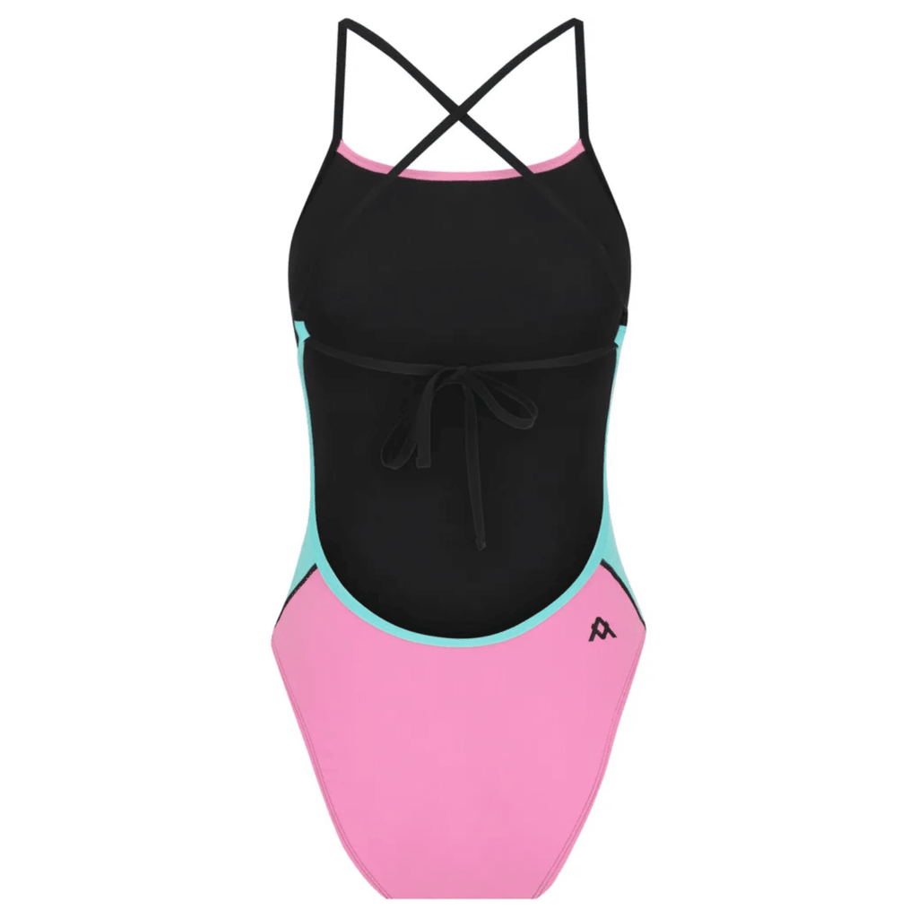 AMANZI Women's Tie-Back Swimsuit - Cotton Candy-Swimsuit-Amanzi-SwimPath