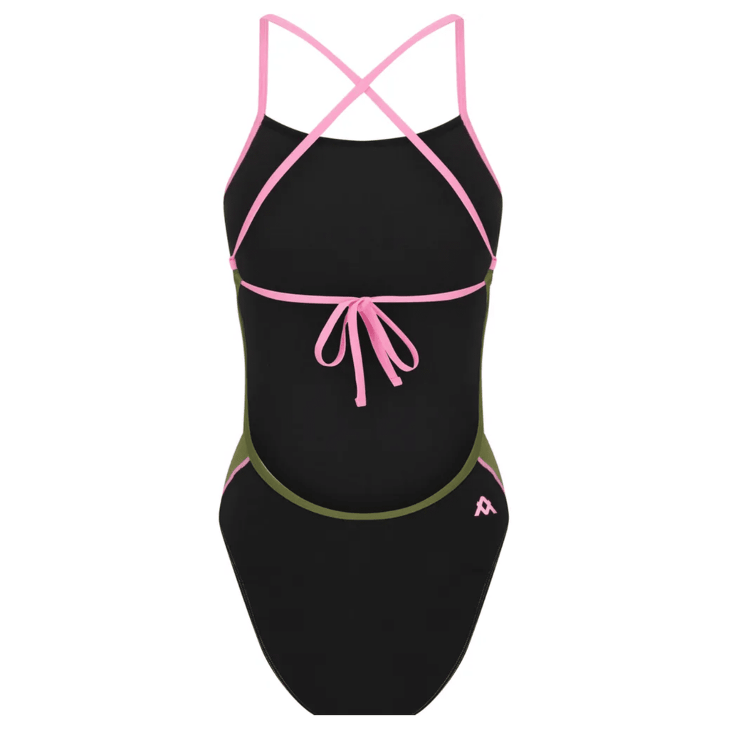 AMANZI Women's Tie-Back Swimsuit - Desert Blush-Swimsuit-Amanzi-SwimPath