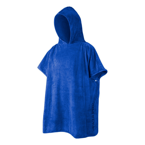 Aquaspeed Kids Poncho Medium - Royal Blue-Clothing-Aqua Speed-SwimPath