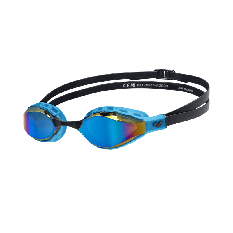 Arena Air Sonic Mirror Goggles - Emerald/Peacock-Goggles-Arena-SwimPath