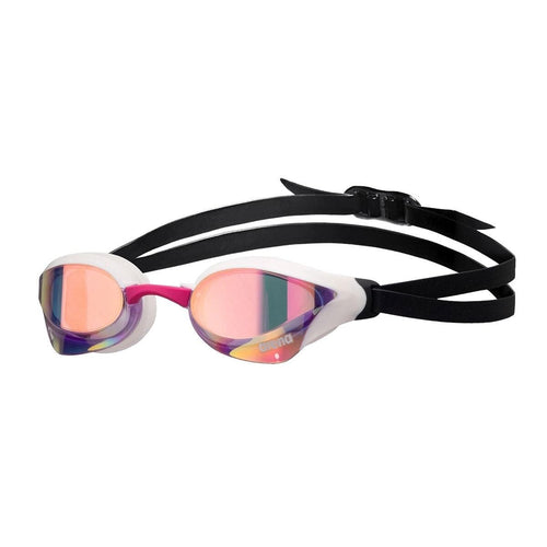 Arena Cobra Core Swipe Mirror Goggles - Violet/White/Pink-Goggles-Arena-SwimPath