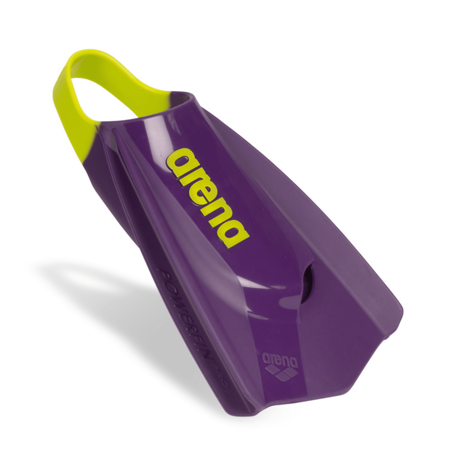 Arena Powerfin Pro II Fins - Plum/Lime-Fins-Arena-SwimPath