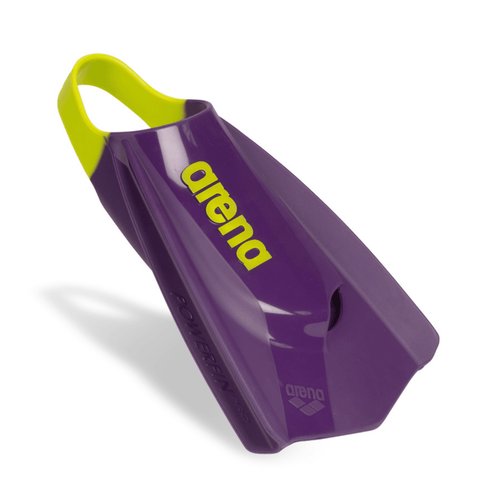 Arena Powerfin Pro II Fins - Plum/Lime-Fins-Arena-SwimPath