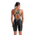 Arena Powerskin Carbon Glide Limited Edition Openback Kneesuit - Black/Biscay Bay-Kneeskin-Arena-SwimPath