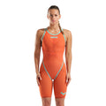 Arena Powerskin Carbon Glide Limited Edition Openback Kneesuit - Sunset Coral-Kneeskin-Arena-SwimPath