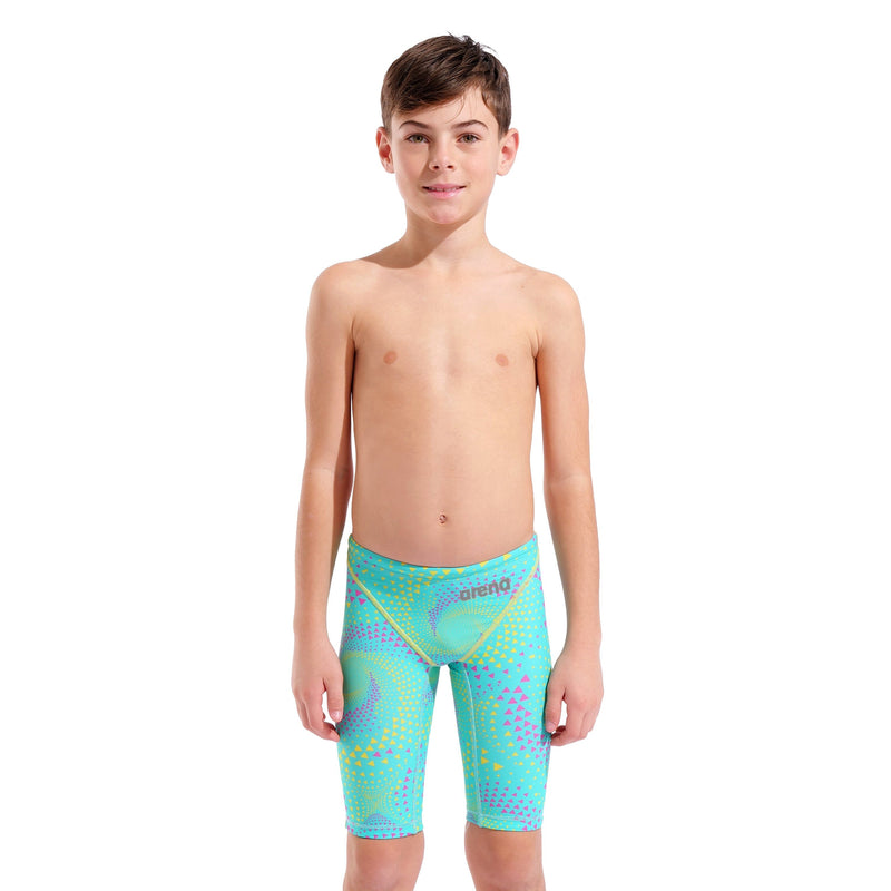 Arena Powerskin ST NEXT Boys Jammer Limited Edition - FireFlow Seaglass-Jammers-Arena-SwimPath
