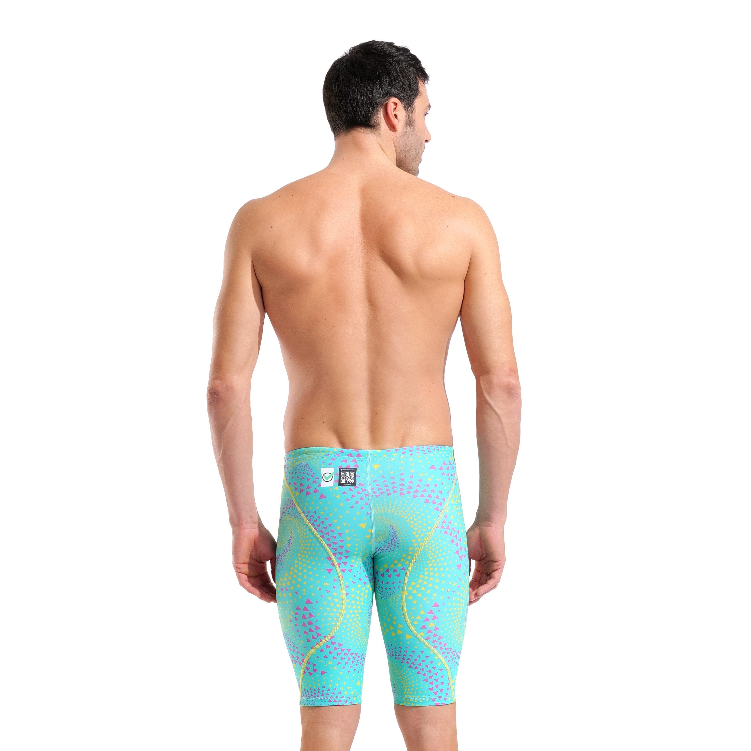 Arena Powerskin ST NEXT Mens Jammer Limited Edition - FireFlow Seaglass-Jammers-Arena-SwimPath