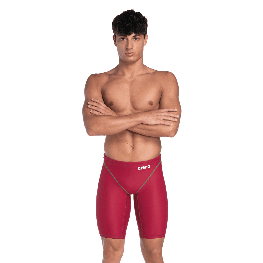 Arena Powerskin ST NEXT Mens Jammers - Deep Red-Jammers-Arena-SwimPath