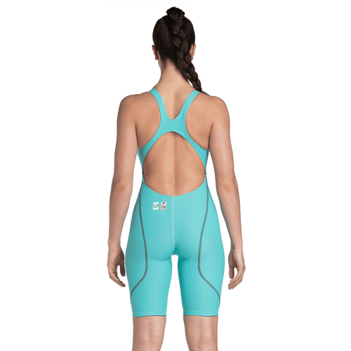 Arena Powerskin ST NEXT Womens Open Back Kneeskin - Aquamarine-Kneeskin-Arena-SwimPath
