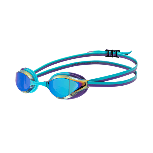 Arena Python Junior Mirror Goggles - Emerald/Peacock-Goggles-Arena-SwimPath