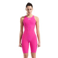 Arena Womens Powerskin Impulso Openback Jade Aura Limited Edition Kneesuit - Shocking Pink/Water-Kneeskin-Arena-SwimPath