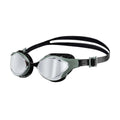 Arena Air Bold Swipe Mirror Goggles - Silver/Dark Olive-Goggles-Arena-SwimPath