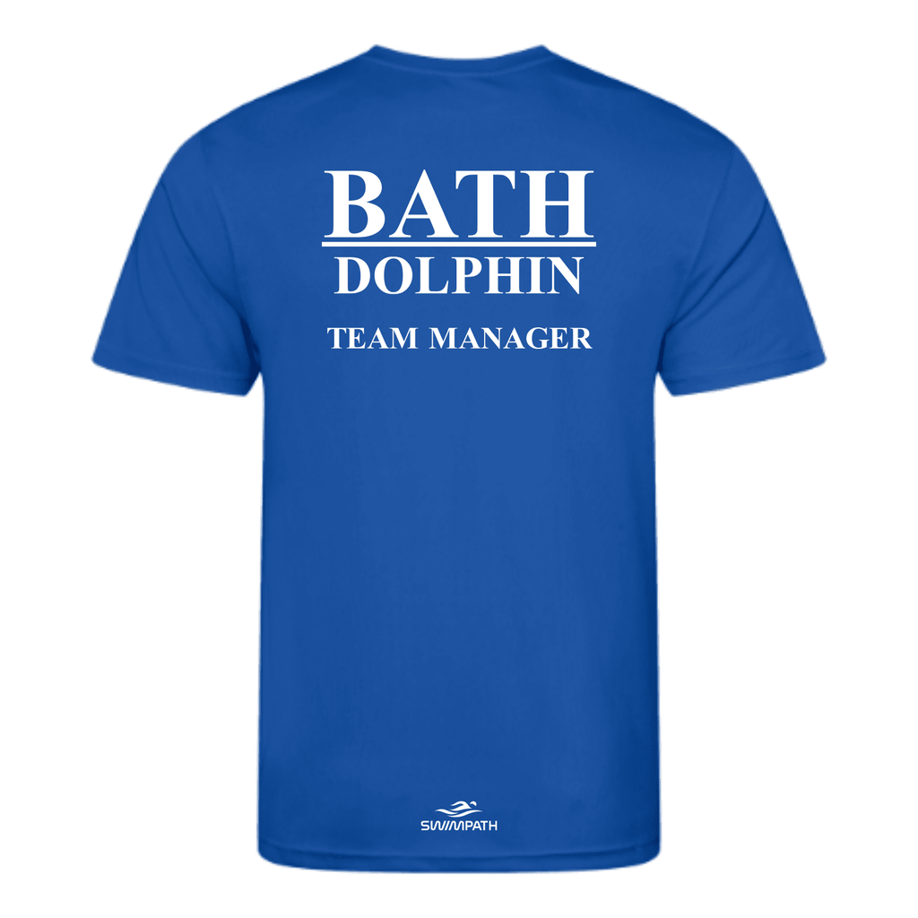 Bath Dolphin Swimming Club Team Manager T-Shirt-Team Kit-Bath Dolphin-SwimPath