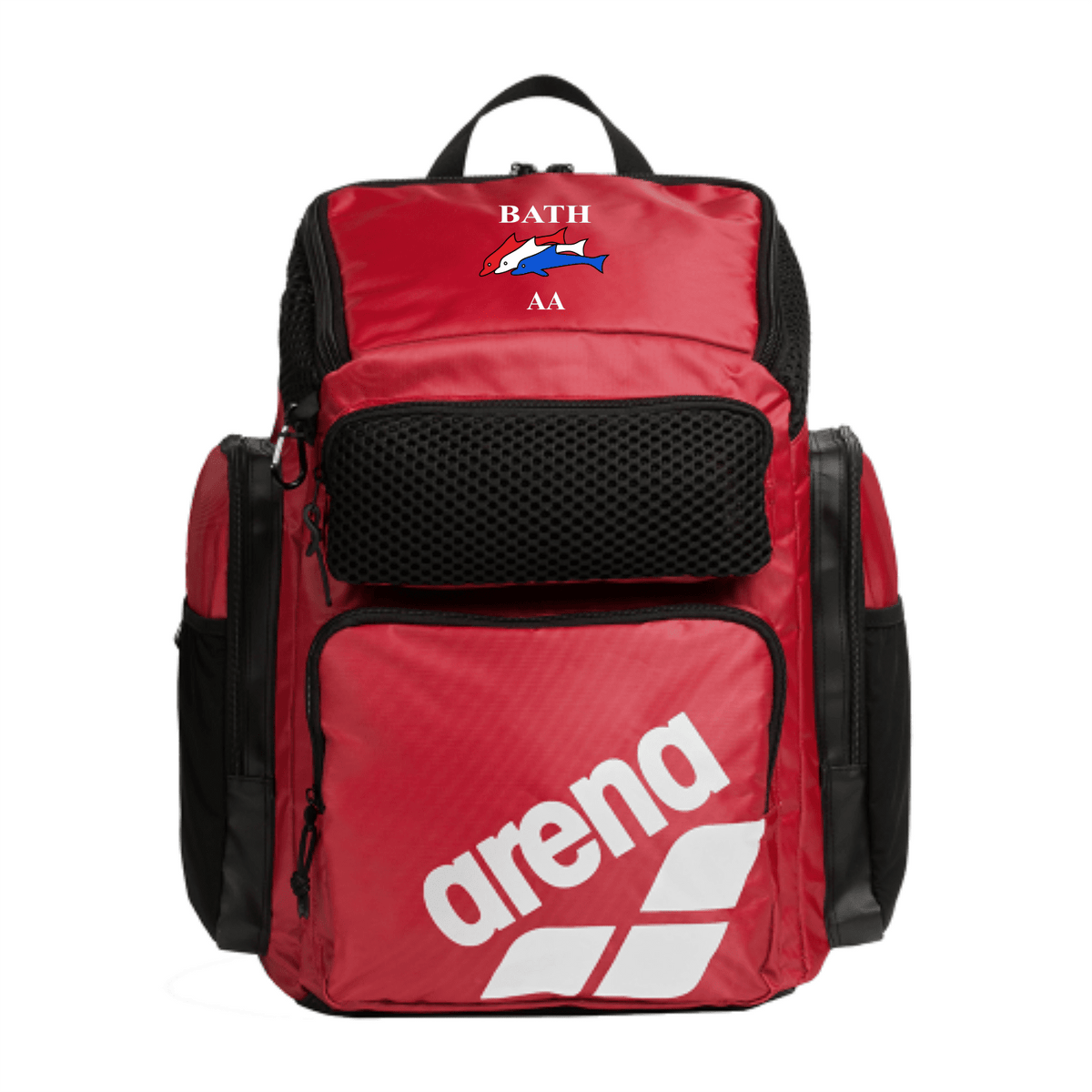 Bath Dolphin Swimming Club Team Backpack - Red
