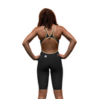 Jowe Girls Junior Kneeskin - Black/Gold-Kneeskin-Jowe-SwimPath