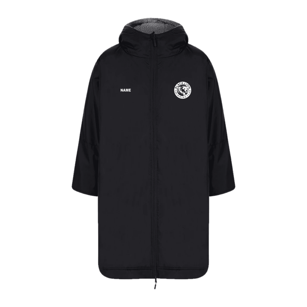 Black Lion Swimming Club All Weather Robe-Team Kit-Black Lion-SwimPath