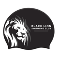 Black Lion Swimming Club Silicone Suede Swimming Cap-Team Kit-Black Lion-SwimPath