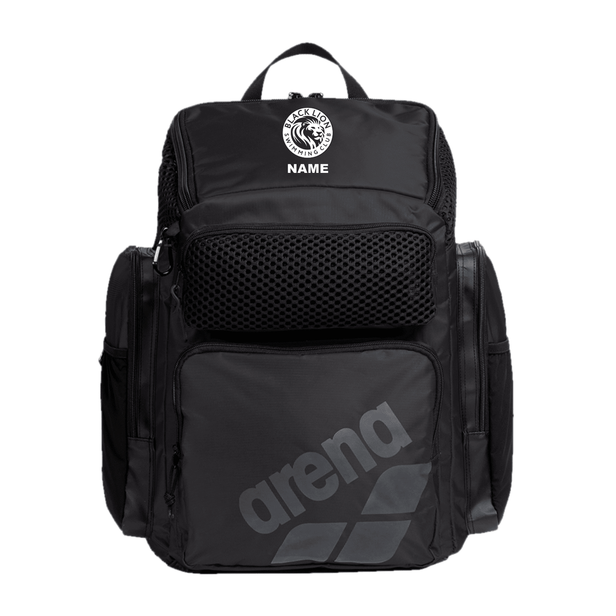 Black Lion Swimming Club Team Backpack-Team Kit-Black Lion-SwimPath