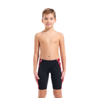 Arena Boys Wave Swim Jammer - Black/Red