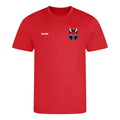 Bristol Henleaze Swimming Club Viking Bobcats Team T-Shirt - Fire Red