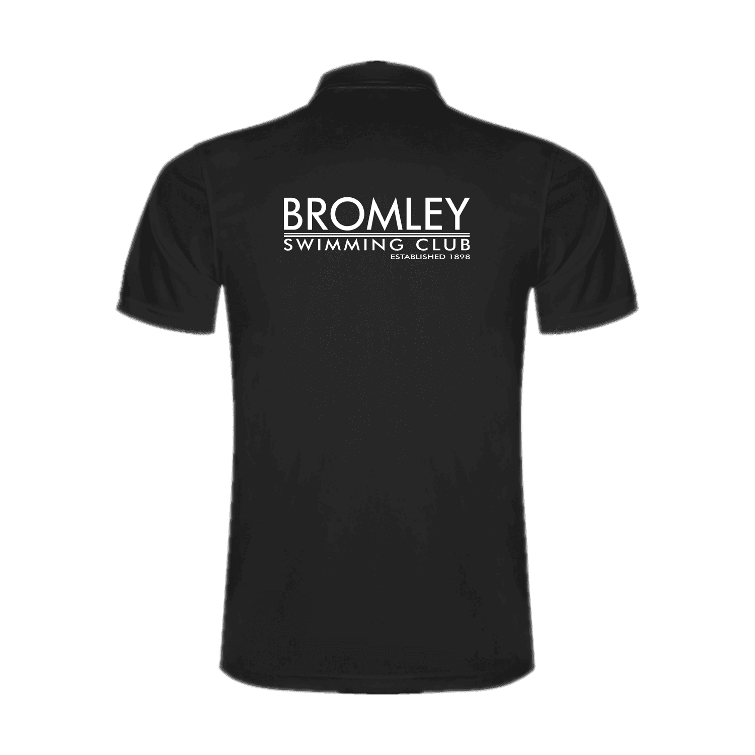 Bromley Swimming Club Coach Tech Polo Shirt - Black-Team Kit-Bromley Swimming Club-SwimPath
