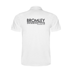 Bromley Swimming Club Official Tech Polo Shirt - White-Team Kit-Bromley Swimming Club-SwimPath