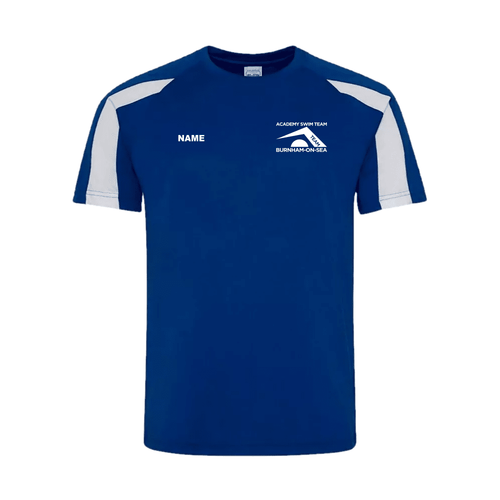 Burnham-on-Sea Academy Swim Team Shirt-Team Kit-Burnham-on-sea-SwimPath