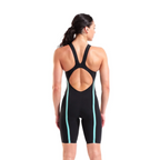 Arena Powerskin Carbon Air 3 Open Back Women's Kneeskin - Black Teal