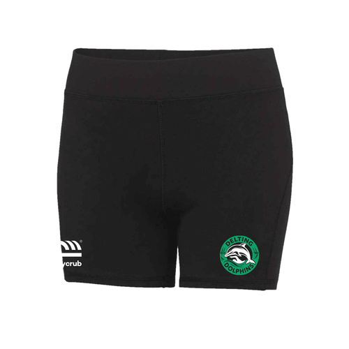 Delting Dolphins ASC Team Girls Sports Shorts-Team Kit-Delting Dolphins-SwimPath