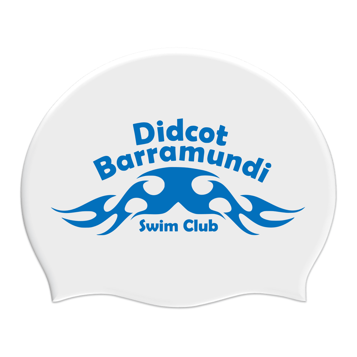 Didcot Barramundi Swim Club Silicone Suede Swimming Cap-Team Kit-Didcot Barramundi-SwimPath