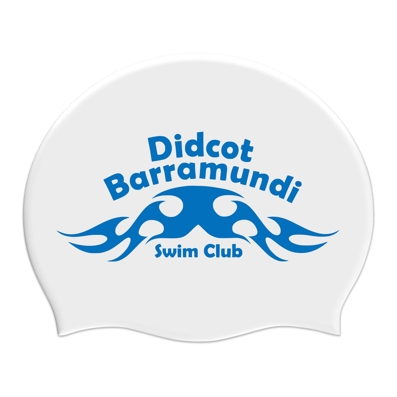 Didcot Barramundi Swim Club Silicone Suede Swimming Cap-Team Kit-Didcot Barramundi-SwimPath