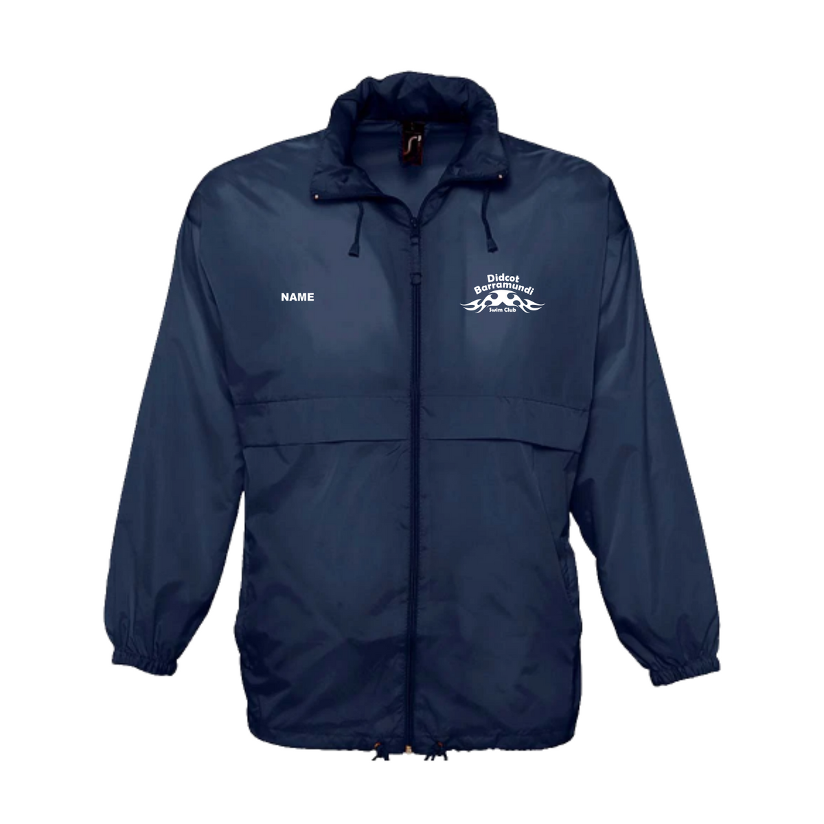 Didcot Barramundi Swim Club Team Windbreaker Jacket