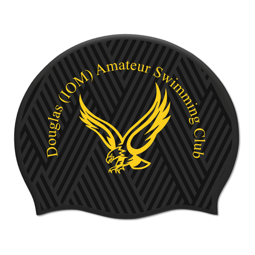 Douglas (IOM) ASC Silicone Suede Swimming Cap-Team Kit-Douglas-SwimPath