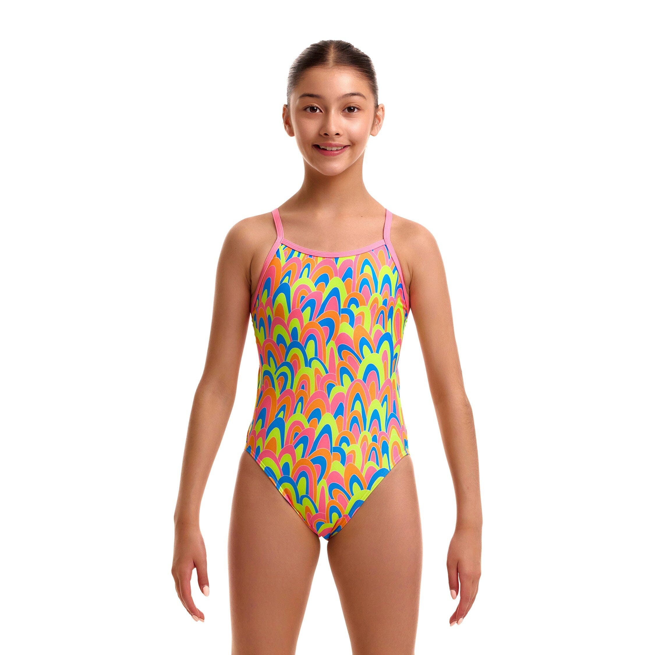 Funkita Hillary Puff Single Strap Girls Swimsuit-Swimsuit-Funkita-SwimPath