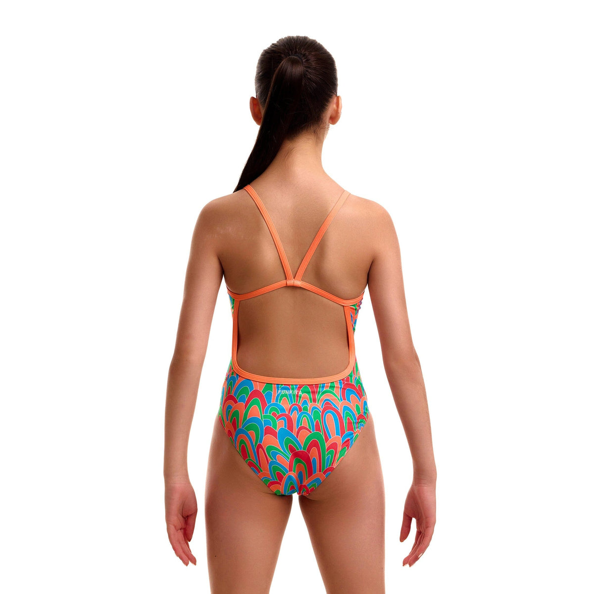 Funkita Hush Puffy Single Strap Girls Swimsuit-Swimsuit-Funkita-SwimPath