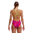 Funkita Try Pink Single Strap One Piece Ladies Swimsuit-Swimsuit-Funkita-SwimPath
