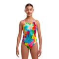 Funkita Falling Colours Diamond Back Girl's Swimsuit-Swimsuit-Funkita-SwimPath