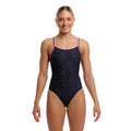 Funkita Be Positive Diamond Back Ladies Swimsuit-Swimsuit-Funkita-SwimPath