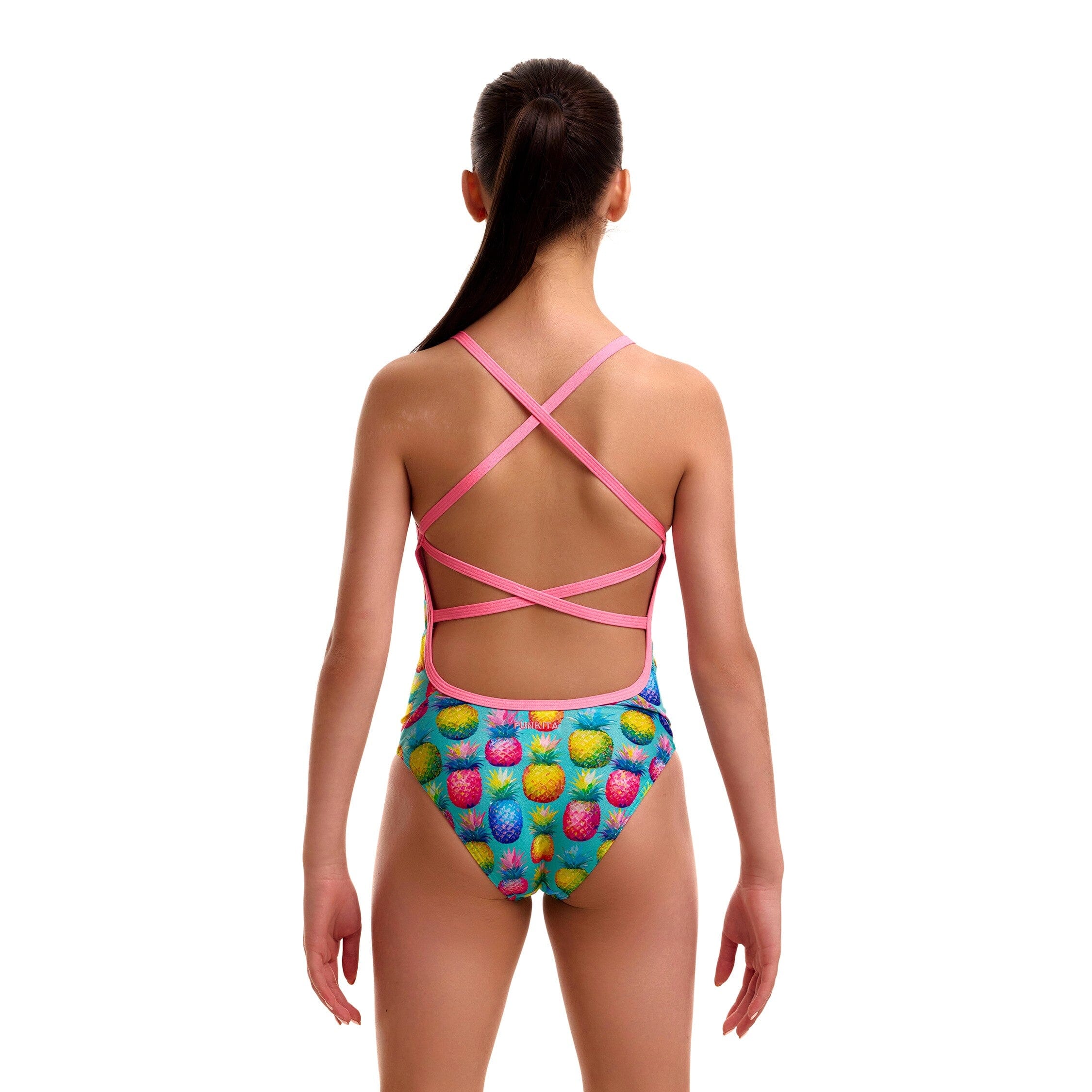 Funkita Punchy Bunch Strapped In Girl's Swimsuit-Swimsuit-Funkita-SwimPath
