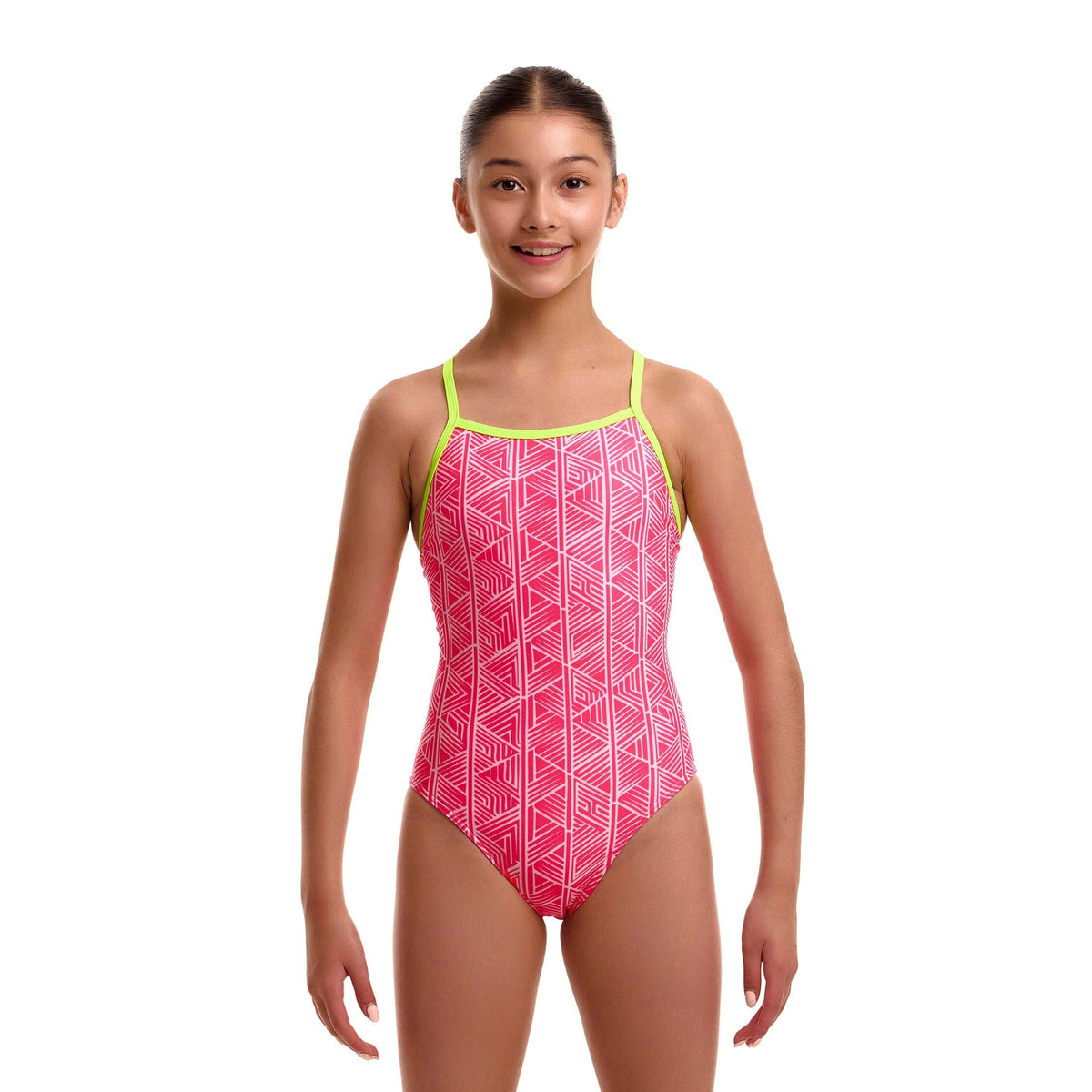 Funkita Sweet Stack Tie-Me-Tight Girls Swimsuit-Swimsuit-Funkita-SwimPath