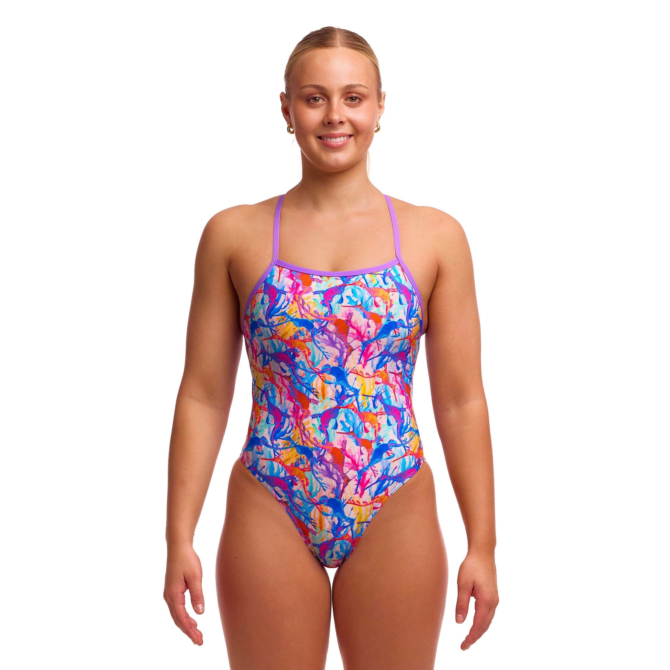 Funkita Dreamy Weedy Tie Me Tight Ladie's Swimsuit-Swimsuit-Funkita-SwimPath