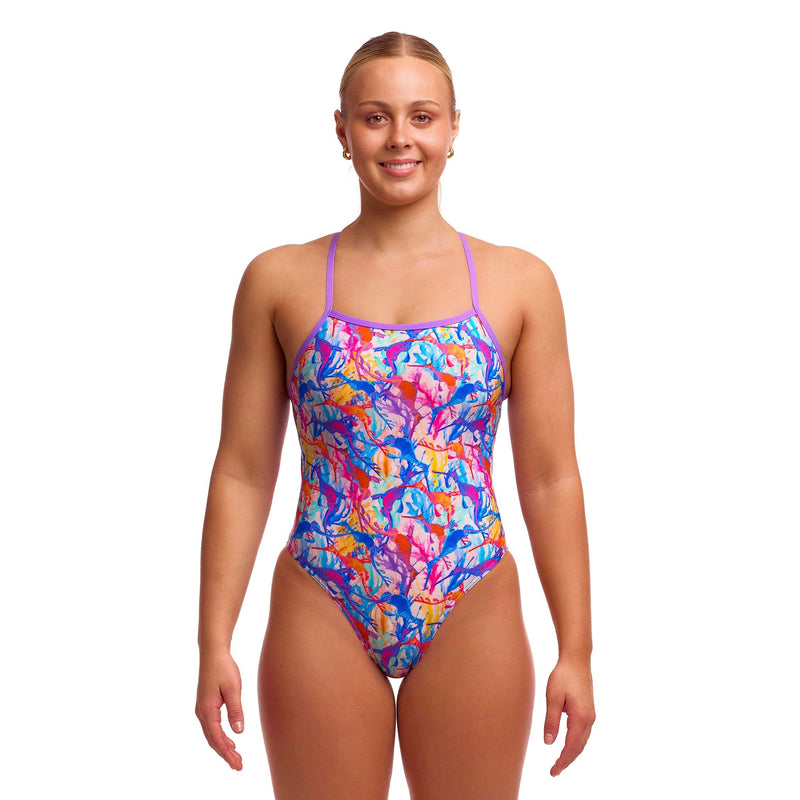 Funkita Dreamy Weedy Tie Me Tight Ladie's Swimsuit-Swimsuit-Funkita-SwimPath