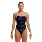 Funkita Be Positive Single Strength Ladies Swimsuit-Swimsuit-Funkita-SwimPath
