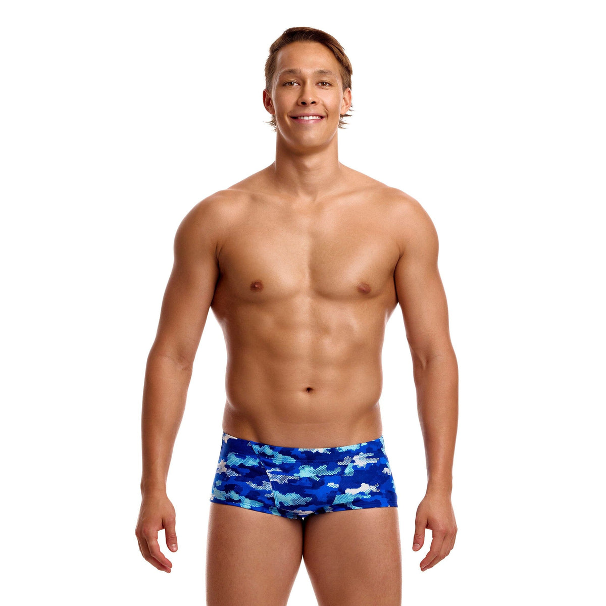 Funky Trunks Clean Marine Men's Classic Trunks-Briefs-Funky Trunks-SwimPath