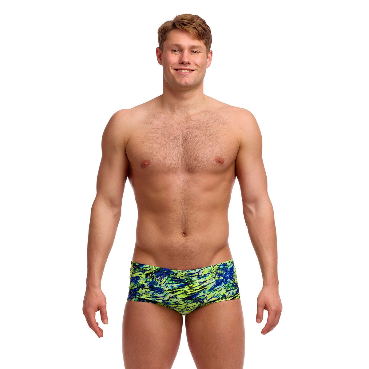 Funky Trunks Scaled Back Men's Classic Trunks-Briefs-Funky Trunks-SwimPath