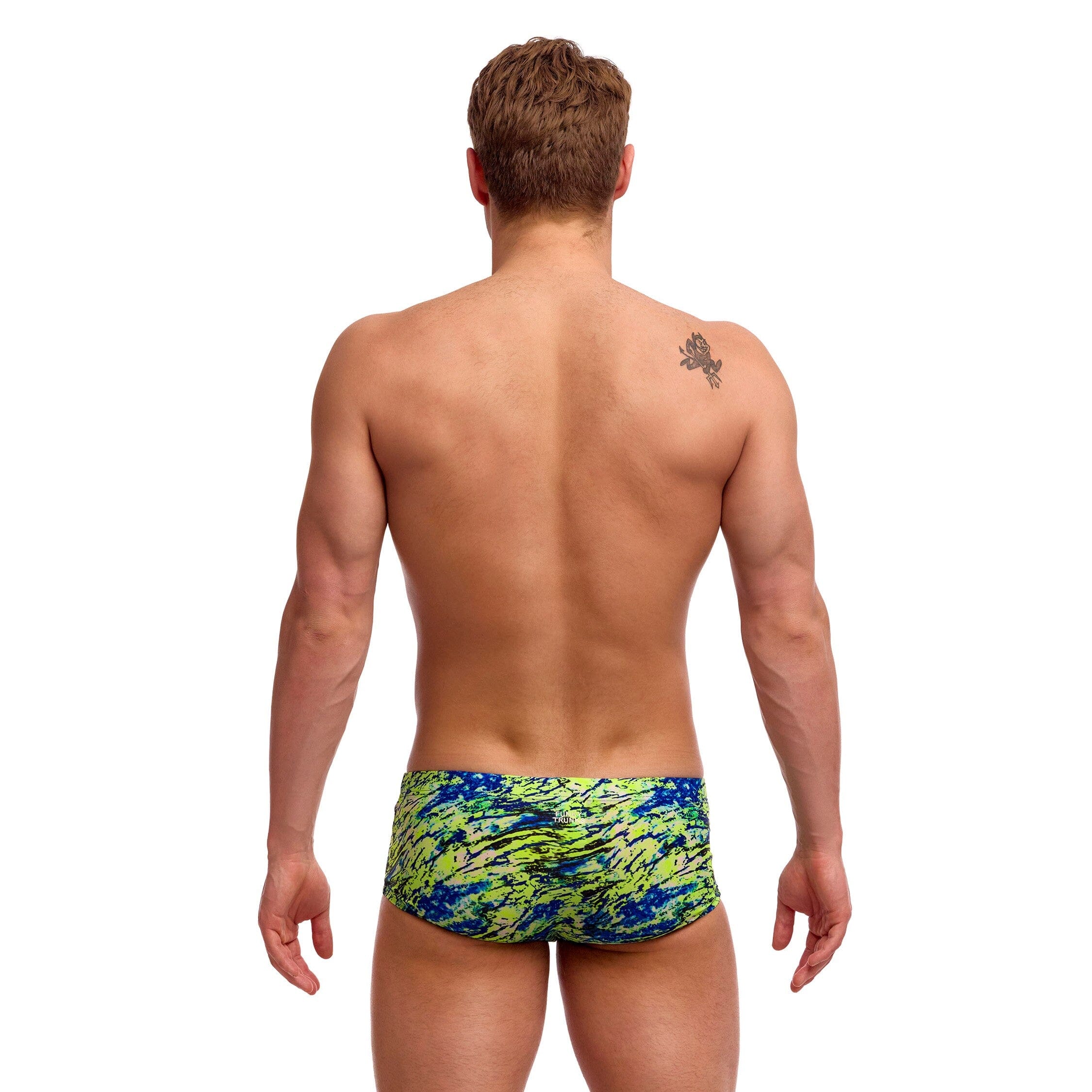Funky Trunks Scaled Back Men's Classic Trunks-Briefs-Funky Trunks-SwimPath