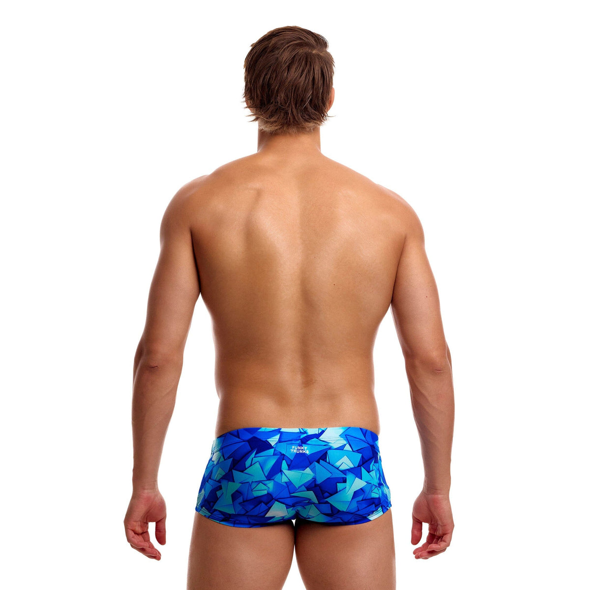 Funky Trunks Try Blue Men's Classic Trunks-Briefs-Funky Trunks-SwimPath
